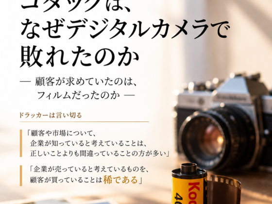 コダックは、なぜデジタルカメラで敗れたのか